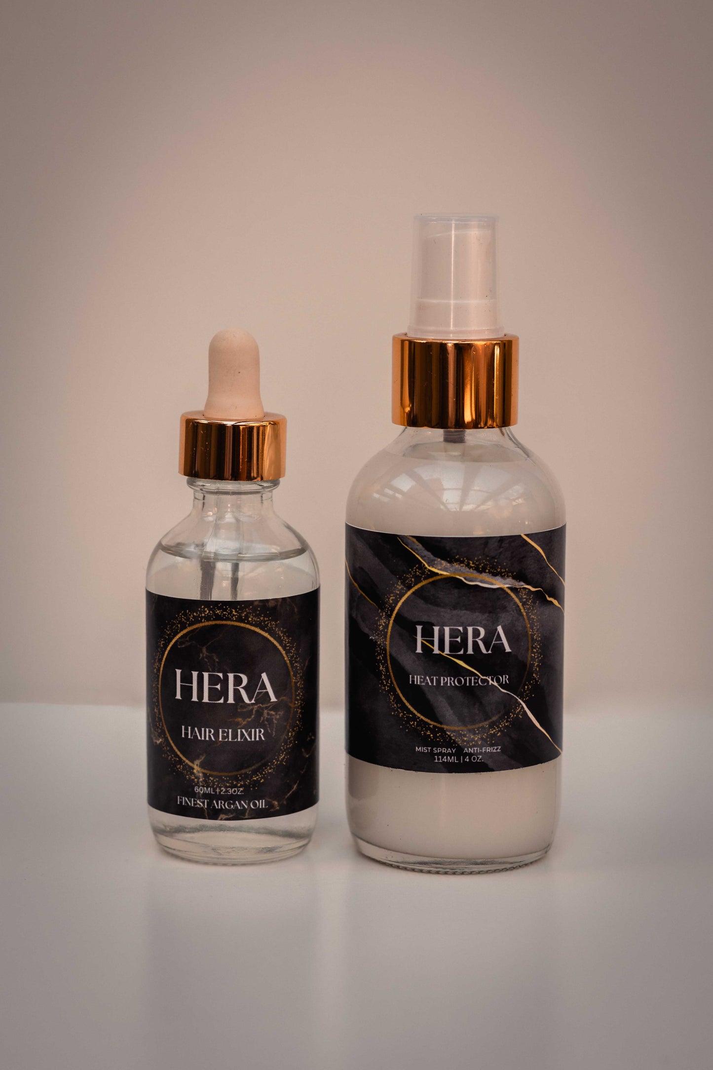 Essential Duo: Oil + Heat Spray - Safe Vegan Ingredients
